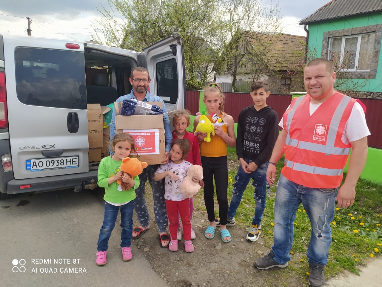 Primul transport de ajutor umanitar independent ai Asociației Caritas Catolica a ajuns în Ucraina